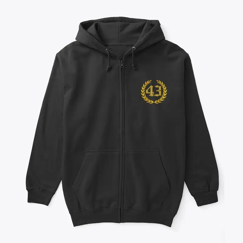 Project 43 Black Zip Hoodie